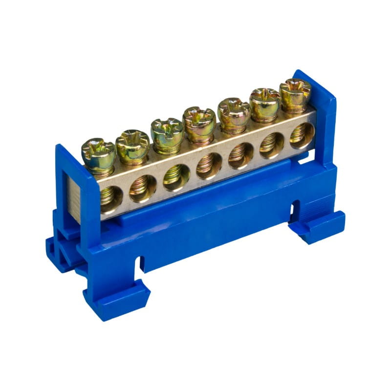 Клема неизолирана СИНЯ 7x16mm² DPM