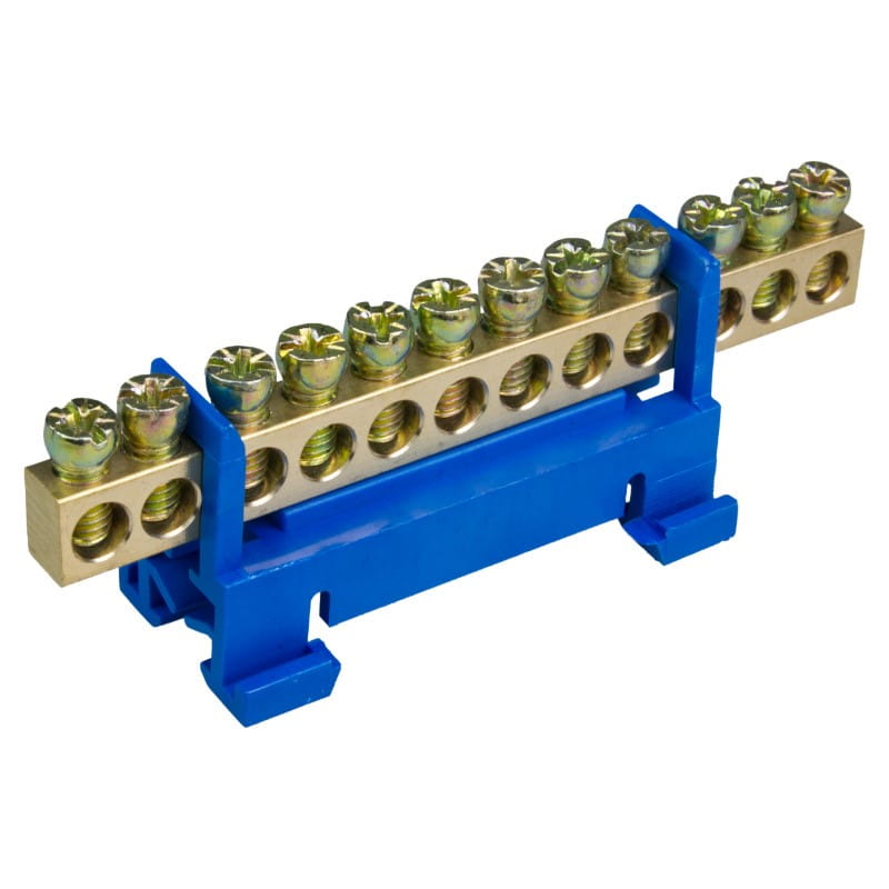 Клема неизолирана СИНЯ 12x16mm² DPM