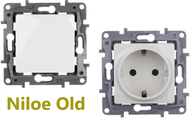 Бели механизми Niloe Old Legrand