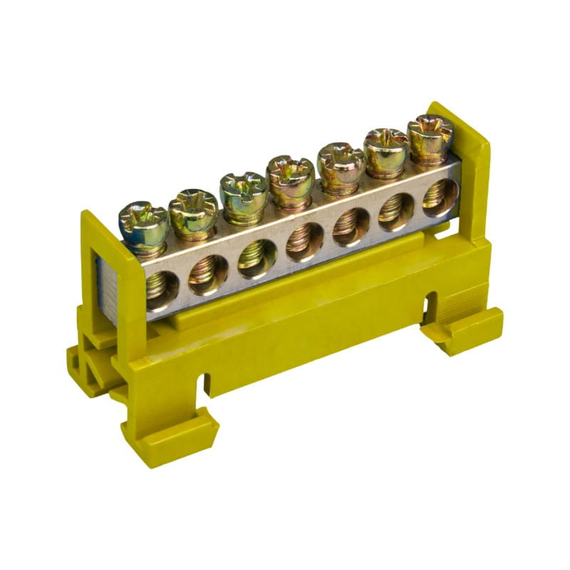 Клема неизолирана ЗЕЛЕНА 7x16mm² DPM