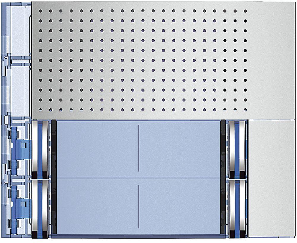 Лицев панел аудио с 4 бутона Sfera Basic Allmetal Bticino