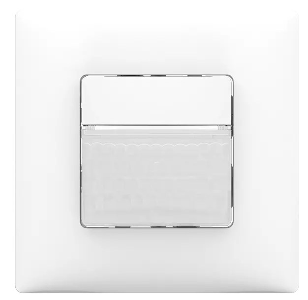 Датчик за движение PIR, за вграждане в стена, 170°, обхват 10 x 12 m @ h=1,2m, IP20, BI180 LUXORliving Theben