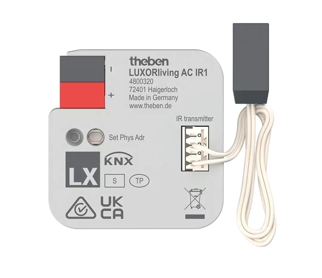 Модул управление на климатик AC IR1 40х40mm LUXORliving Theben