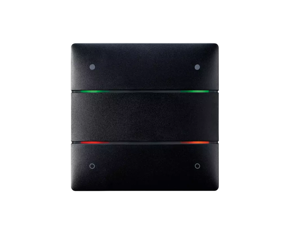 Пулт за управление iON4 BK 4х бутона LED цвят Черен LUXORliving Theben