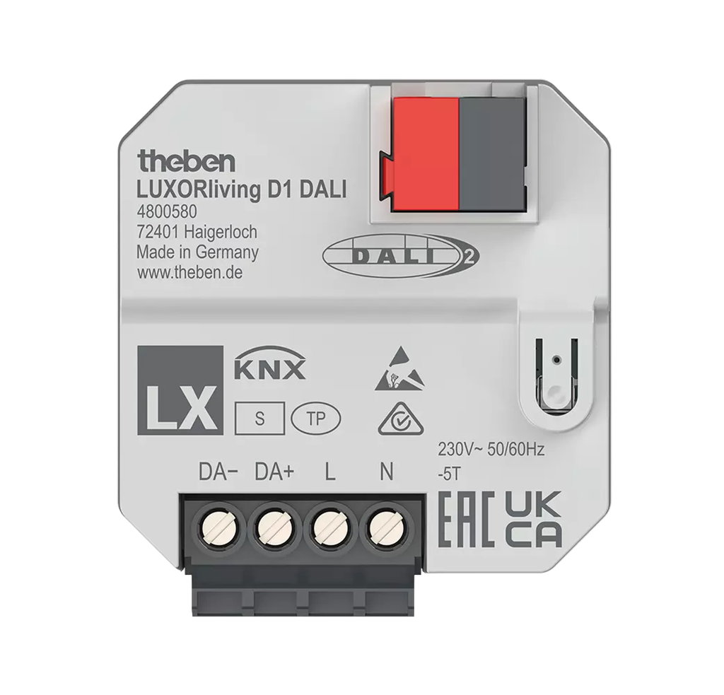 Модул DALI D1 1х 30 баласта 44х44mm LUXORliving Theben