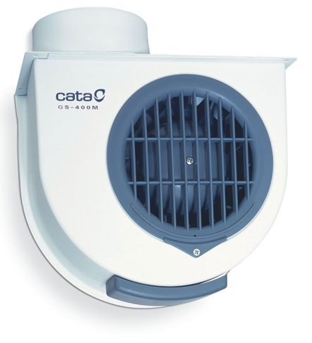 Вентилатор канален тип GS-400M 290м3/ч, 60W, 52dB CATA