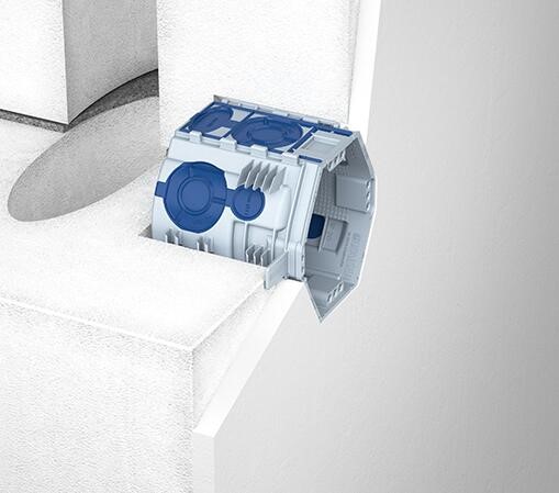 Конзолна кутия за тухлени стени UP¹ ECON Fix, Ø60мм, дълбочина 66мм, Kaiser