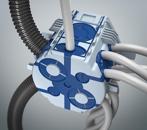 Конзолна кутия за тухлени стени UP¹ ECON Fix, Ø60мм, дълбочина 66мм, Kaiser