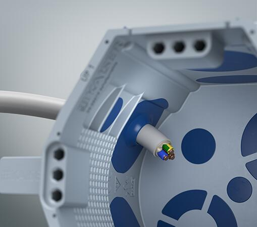 Конзолна кутия за тухлени стени UP¹ ECON Fix, Ø60мм, дълбочина 66мм, Kaiser