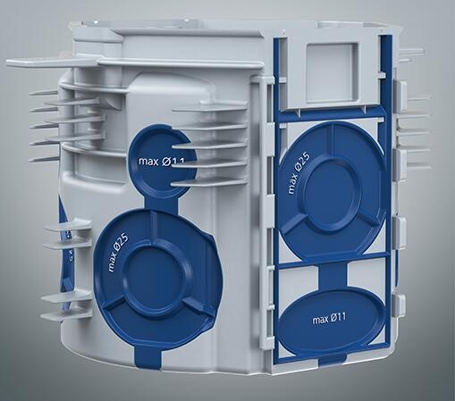 Конзолна кутия за тухлени стени UP¹ ECON Fix, Ø60мм, дълбочина 66мм, Kaiser