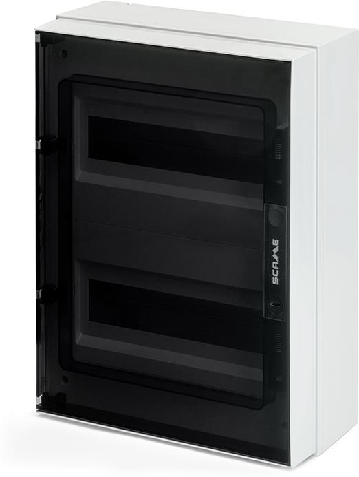 Табло за открит монтаж 2х12 мод. серия IKONA IP66 IK09 Scame