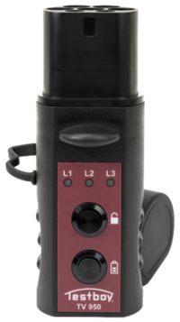 Тестер за зарядни станции AC Type 2, LED, Testboy TV 950