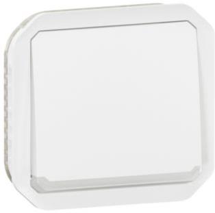 Бутон NO/NC с подсветка механизъм цвят Бял IP55 Plexo New Legrand