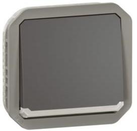 Девиаторен ключ с индикатор механизъм цвят Антрацит IP55 Plexo New Legrand