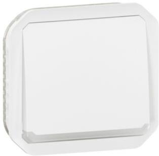 Двуполюсен ключ за индикатор/подсветка механизъм цвят Бял IP55 Plexo New Legrand