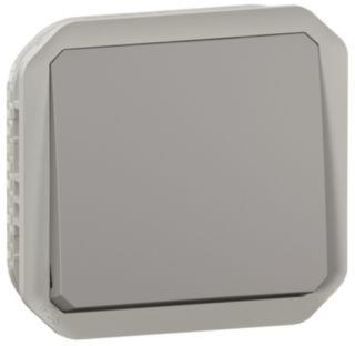 Бутон механизъм цвят Сив IP55 Plexo New Legrand