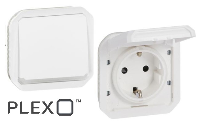 Бели механизми Plexo New Legrand