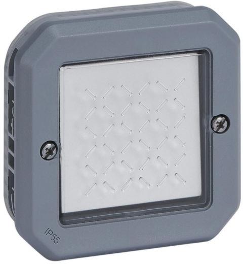 Девиаторен ключ 16А механизъм цвят Сив IP55 Plexo New Legrand