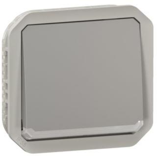 Двуполюсен ключ за индикатор/подсветка механизъм цвят Сив IP55 Plexo New Legrand