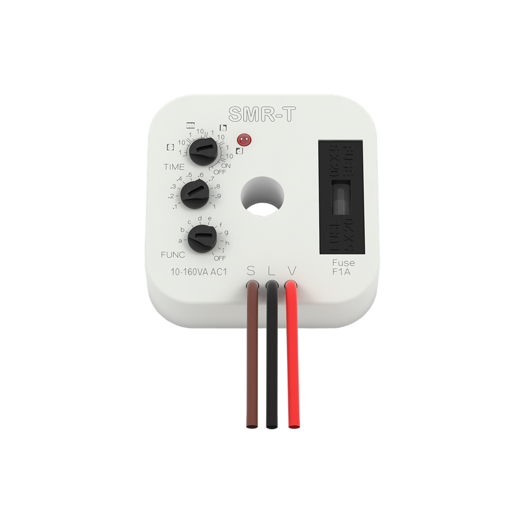 Реле за време, мултифункционално, 9x 0.1s...10d, 1x 10...160VA, 230Vac без неутрала, за конзола, Elko EP