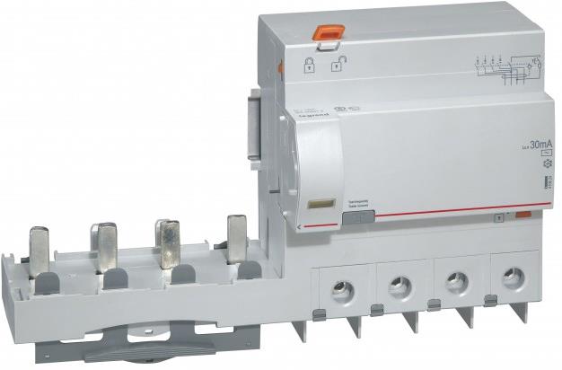 Допълнителен ДТЗ модул 4P 125A 30mA тип АС DX3 Legrand