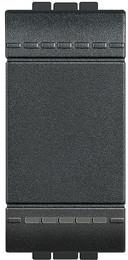 Бутон 1 мод. 10A авт. клеми цвят Антрацит LL Bticino 