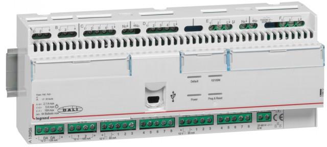 Контролер BACnet 16 входа 16 изхода 12DIN Legrand
