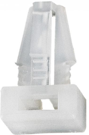Основа за кабелна връзка 4.6мм бяла с клипс Ф6мм Legrand