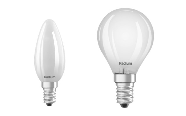 Лампи с цокъл E14 димируеми Radium