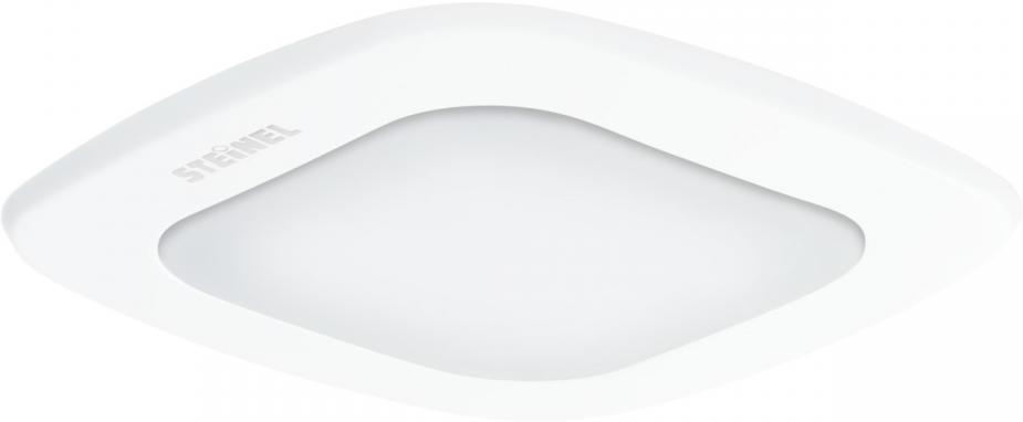 Датчик за присъствие PIR, за вграждане в таван, 360°, обхват 4 x 4m @ h=2,8m, IP20, IR Quattro SLIM, KNX, цвят Бял, Steinel