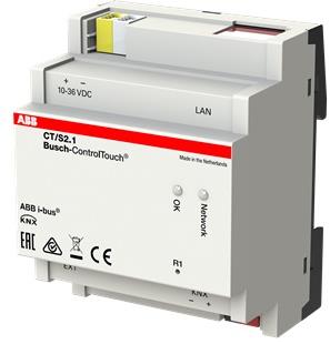 Системен интерфейс Web сървър CT/S2.1 4DIN KNX ABB