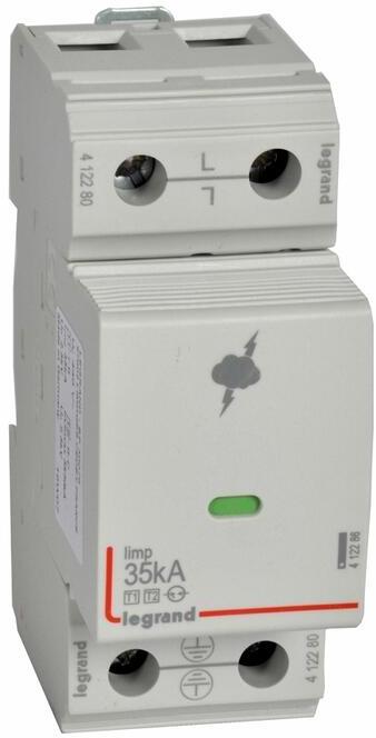 Катоден отводител тип 1+2 SPD 35kA 440V 1P с индикация Legrand