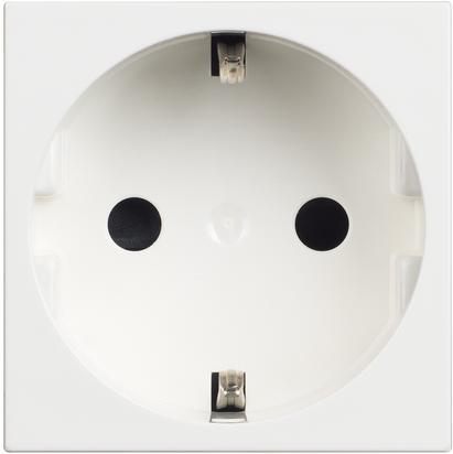 Контакт ШУКО 2P+E 2 мод. 16A детска защита цвят Бял Classia Pro Bticino