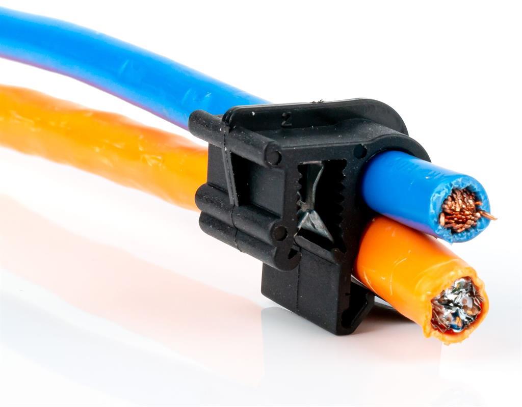 Скоба за соларен кабел 6мм, към профил 0.7...3мм, UV SKC1, WKK /до изчерпване/