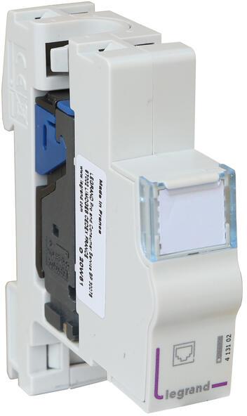 Розетка RJ45 cat.6 FTP LCS3 DIN монтаж Legrand