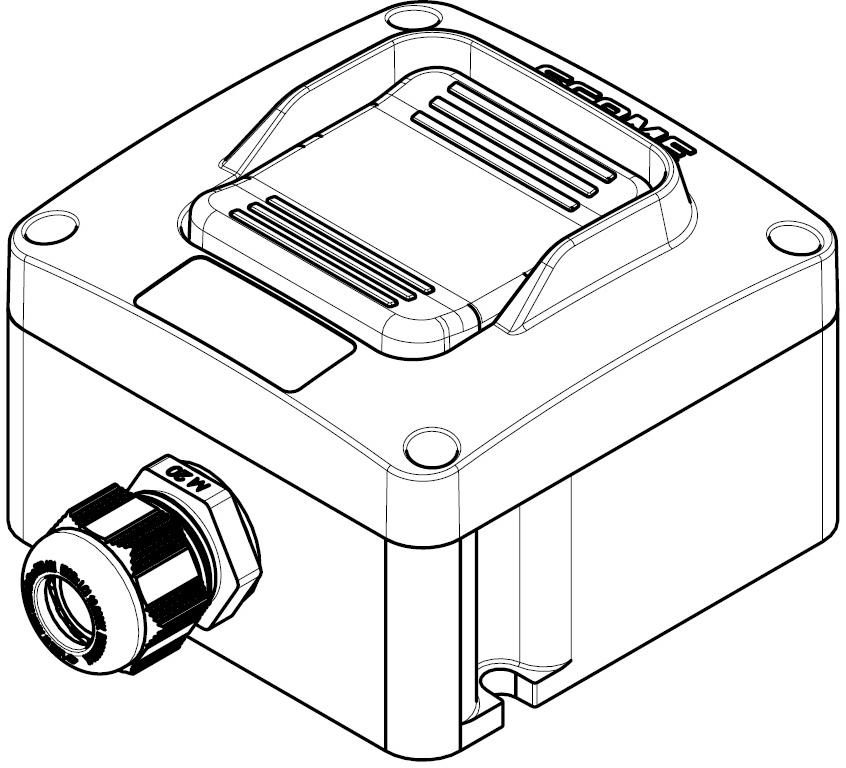 Взривозащитен бутон 16A 1xM20 Ex 2GD Зона 1/2/21/22 IP66 1NO+1NC Scame