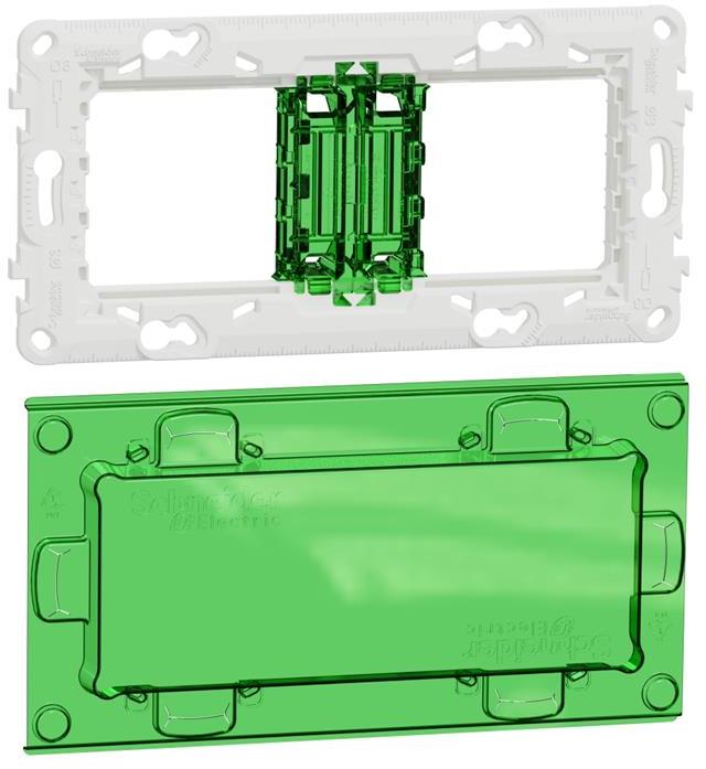 Носеща рамка пластмасова 2х2 (4) мод. Unica SE
