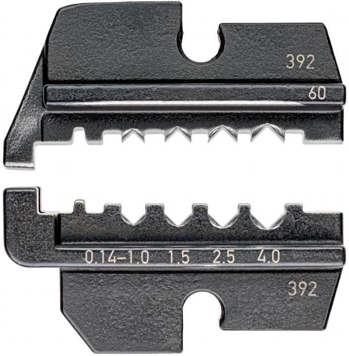Челюсти CrimpSystem за кримпване на HTS + Harting конектори 0.14...4.0мм, Knipex