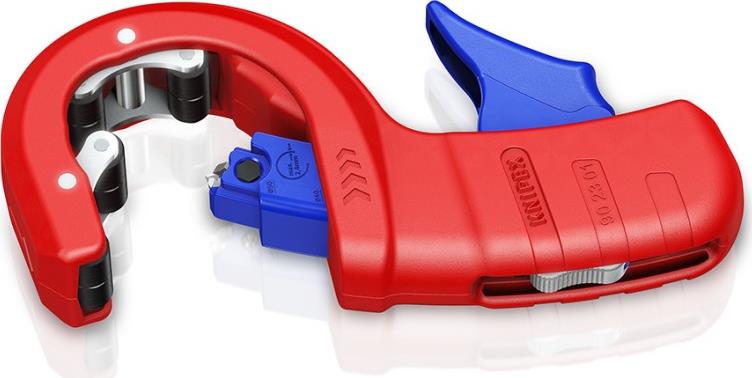Инструмент за рязане на тръби DP50, Ø32-50мм, червена ръкохватка 202мм, Knipex