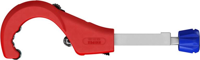 Инструмент за рязане на тръби TubiX, магнезиев, Ø6-76мм, червена ръкохватка 260мм, Knipex