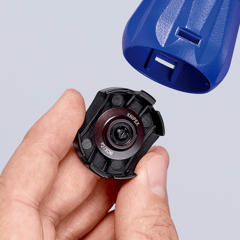 Инструмент за рязане на тръби TubiX, магнезиев, Ø6-76мм, червена ръкохватка 260мм, Knipex