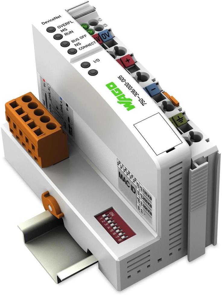 Системен интерфейс I/O към DeviceNet Wago