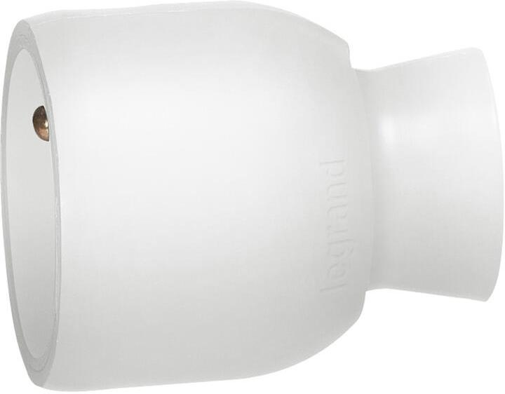 Куплунг бял 2P+Т 16A 250V френски стандарт /15бр/ Legrand
