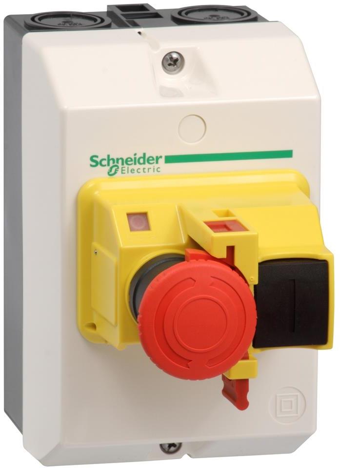 Кутия за моторна защита TeSys GV2ME IP55 с авариен стоп SE