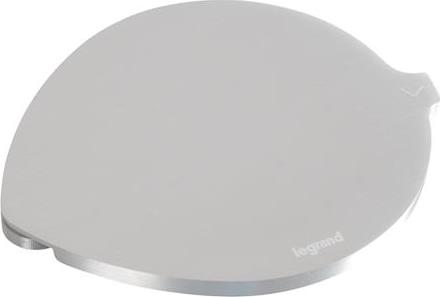 Модул за вграждане в бюро с 1х Шуко, USB тип A+C и 1х RJ45 Cat.6 UTP, кабел 2m, Ø80mm, цвят ЧЕРЕН с капак, Incara Disq Legrand