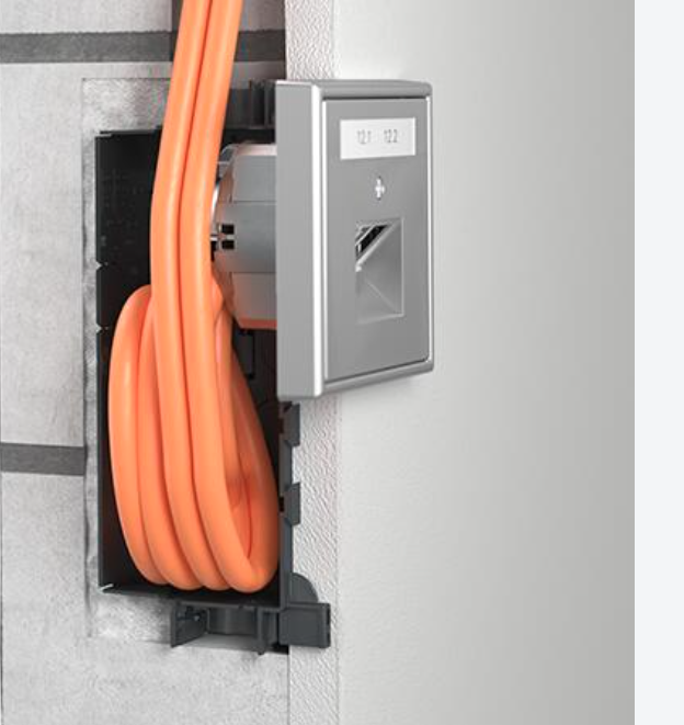 Конзолна кутия за тухлени стени Up-Plus, с джоб за електроника, Ø60мм, дълбочина 67мм, Kaiser