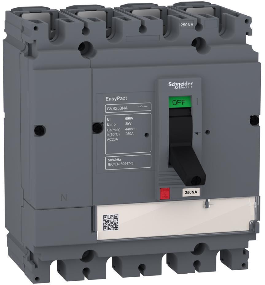 Товаров прекъсвач CVS250NA 4P 250А SE