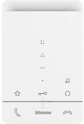 Аудио handsfree Classe 100A16E със звънец бяла Bticino