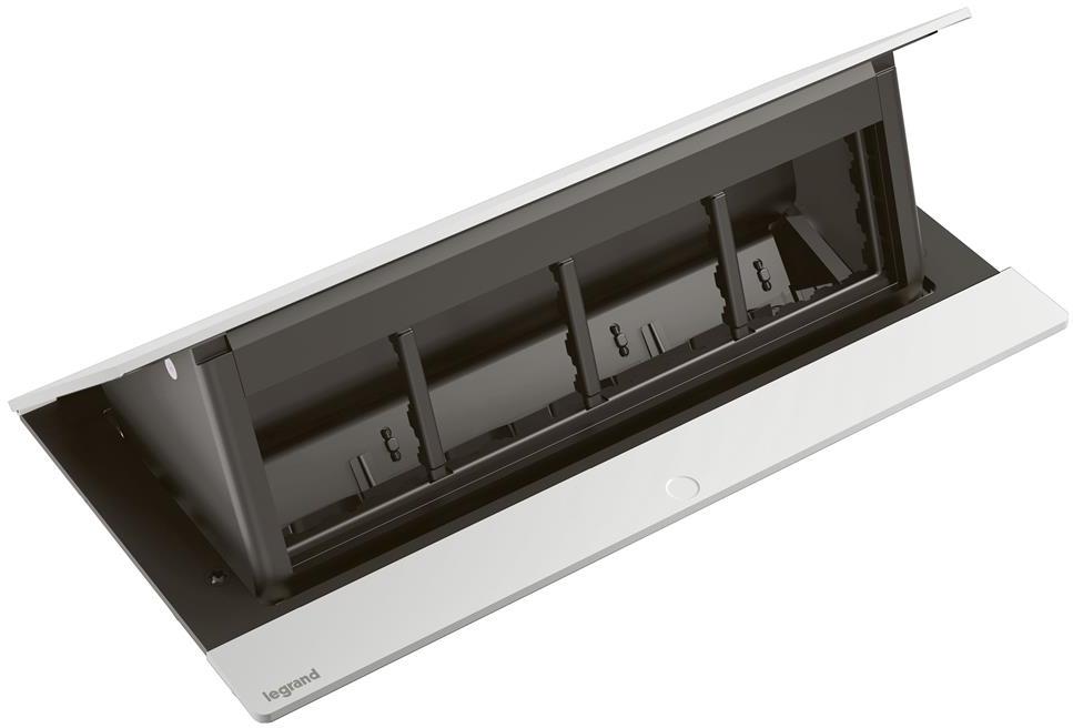 Мебелна кутия 8 мод. с вкл. монтажен кит цвят БЯЛ Incara Pop-Up Legrand