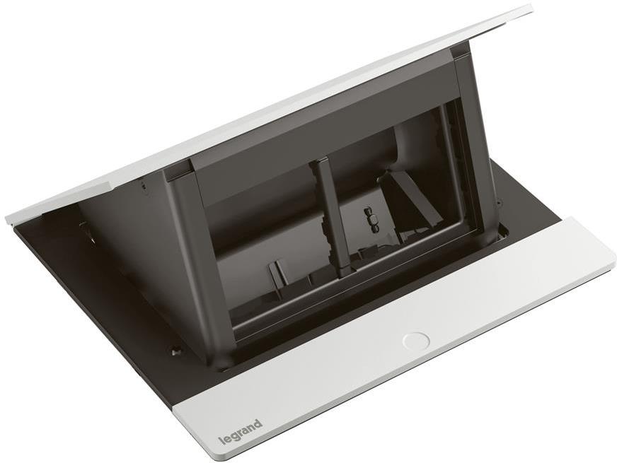Мебелна кутия 4 мод. с вкл. монтажен кит цвят БЯЛ Incara Pop-Up Legrand
